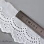 Broderie anglaise coton - 40mm  - 3