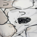 Tissu imperméable - déperlant type Kway - Koala - "Chiller" - Tons gris - Les Filles à Pois ® - Oeko-Tex ® Les Filles à Pois - D