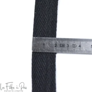 DESTOCK Cordon ruban sergé coton – 20 mm – Vendu au mètre – Plusieurs coloris Tissus et mercerie créative – Nos sélections sans 