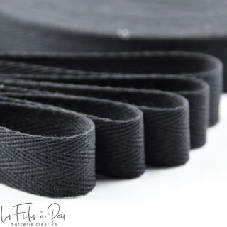 DESTOCK Cordon ruban sergé coton – 20 mm – Vendu au mètre – Plusieurs coloris Tissus et mercerie créative – Nos sélections sans 