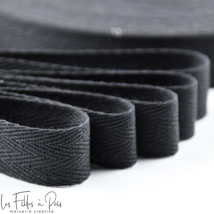 DESTOCK Cordon ruban sergé coton – 20 mm – Vendu au mètre – Plusieurs coloris Tissus et mercerie créative – Nos sélections sans 