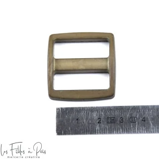 Boucle coulissante de réglage en plastique pour sangle - 25mm - Lot de 2 Tissus et mercerie créative – Nos sélections sans marqu