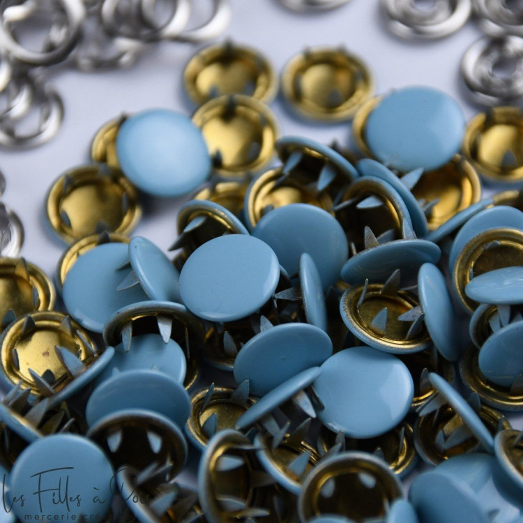 Bouton pression sans couture - 10mm - Lot de 9 - 14 Bouton pression sans couture - 10mm - Lot de 9 - 14