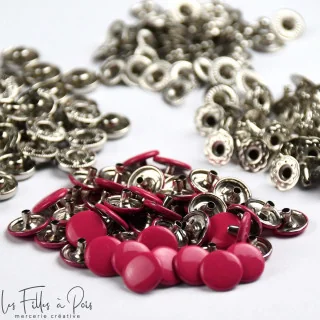 Pregador de anoraque - 10 mm Tissus et mercerie créative – Nos sélections sans marque - 1