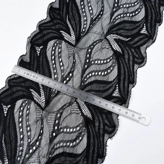 Dentelle douce et extensible - 19.5cm Tissus et mercerie créative – Nos sélections sans marque - 3