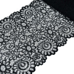 Dentelle douce et extensible - 23cm Autres marques - Tissus et mercerie - 2