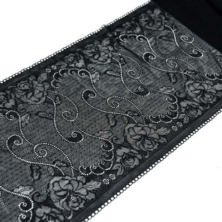 Dentelle douce et extensible - 23cm Autres marques - Tissus et mercerie - 1