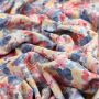Tissu french terry motif fleur collection "Amanda" - Tons pastels - Les Filles à Pois ® - Oeko-Tex ® Les Filles à Pois - Design 