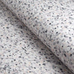 Tissu french terry motif fleur collection "Amanda" - Tons pastels - Les Filles à Pois ® - Oeko-Tex ® Les Filles à Pois - Design