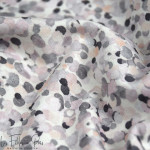 Tissu french terry motif fleur collection "Amanda" - Tons pastels - Les Filles à Pois ® - Oeko-Tex ® Les Filles à Pois - Design 