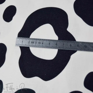 Popeline de coton léopard écru "Cloud Leopard" - Collection Angels - Les Filles à Pois Design Les Filles à Pois - Design : motif