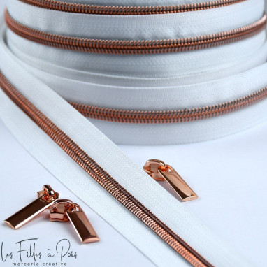 Fermeture eclair au mètre - Spiralée - Nylon  - 1
