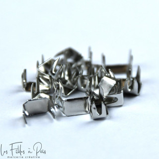 Lot de 20 bouchons pour fermeture eclair 6mm Autres marques - Tissus et mercerie - 1