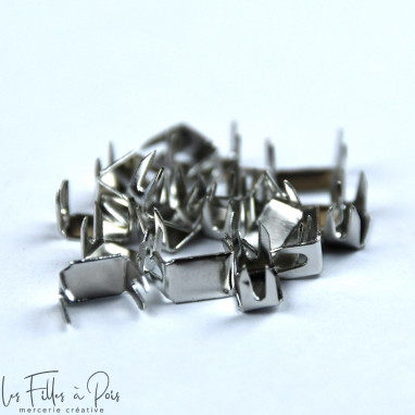 Lot de bouchons pour fermeture eclair nylon 5mm - Spiralée Autres marques - Tissus et mercerie - 1