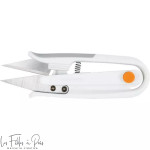 Coupe fil ergonomic EASY ACTION - 12cm - blanc et gris - Fiskars  - 1