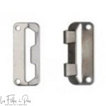 Agrafes et barrettes plates pour jupes et pantalons - 20mm - Argenté - Prym ® - 267260  - 2