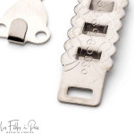 Agrafes et barrettes plates pour jupes et pantalons - 4mm - Argenté - Prym ® - 265233 Prym ® - Mercerie - 3