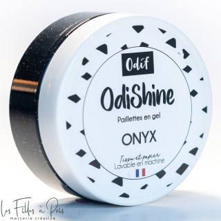 Lot de 4 gels paillette Odishine - Doré, noir, violet et bleu turquoise - 70ml - Odif ® Odif ® - 12