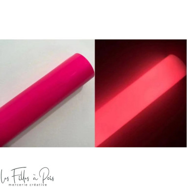 Flex thermocollant phosphorescent - 30cm x 20cm Autres marques - Tissus et mercerie - 3