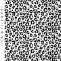 Tissu jersey motif léopard collection "Contrastes" - Blanc et noir - Les Filles à Pois ® - Oeko-Tex ® Les Filles à Pois - Design