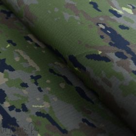 Tissu ripstop army "anti-déchirure" - Camouflage kaki Autres marques - Tissus et mercerie - 1