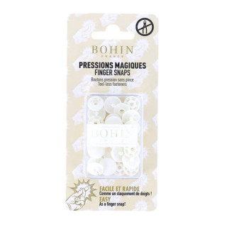 Bouton pression magique sans pince - 13mm - Bohin Bohin France ® - Mercerie - 1