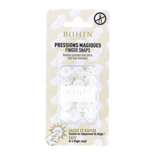Botão de pressão mágico sem alicate - 13mm - Bohin Bohin : épingles, aiguilles et accessoires couture de qualité - 1