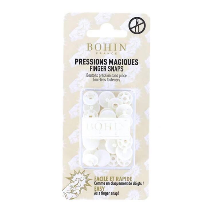 Botão de pressão mágico sem alicate - 13mm - Bohin Bohin France ® - Mercerie - 1 Botão de pressão mágico sem alicate - 13mm - Bohin Bohin France ® - Mercerie - 1