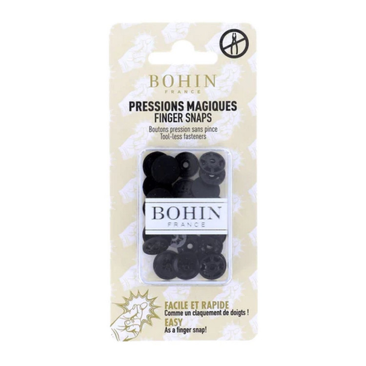 Botão de pressão mágico sem alicate - 13mm - Bohin Bohin France ® - Mercerie - 4 Botão de pressão mágico sem alicate - 13mm - Bohin Bohin France ® - Mercerie - 4