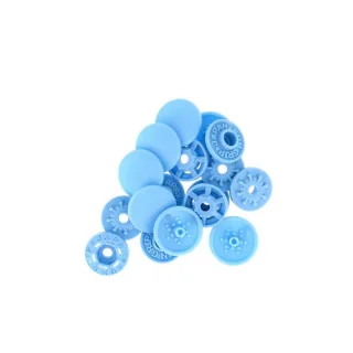 Boutons pression sans pince Bohin – Ø 13 mm – Plastique Oeko-Tex – 8 pièces – Couleur au choix Bohin : épingles, aiguilles et ac