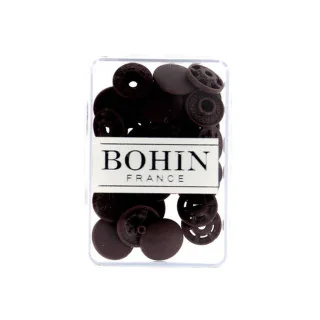 Boutons pression sans pince Bohin – Ø 13 mm – Plastique Oeko-Tex – 8 pièces – Couleur au choix Bohin : épingles, aiguilles et ac