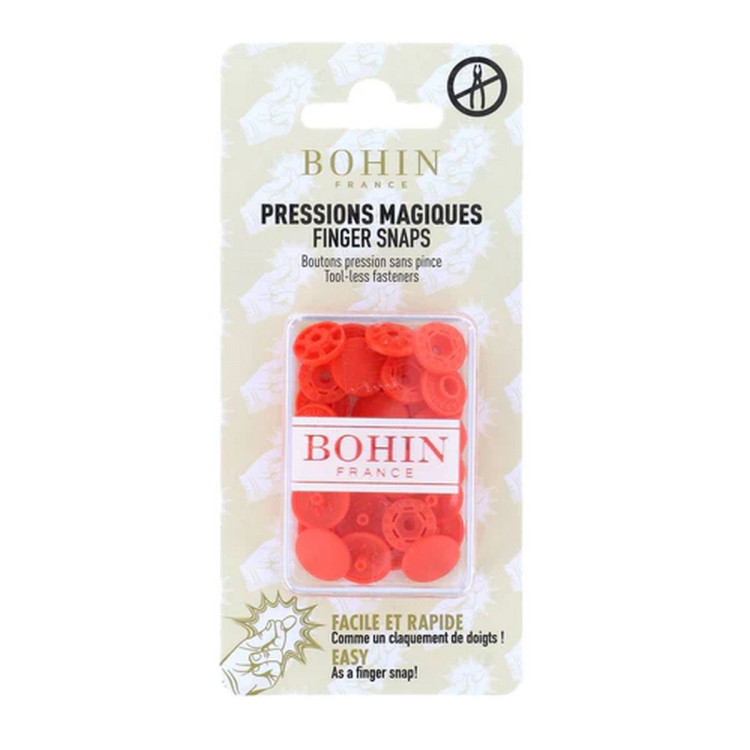 Botão de pressão mágico sem alicate - 13mm - Bohin Bohin France ® - Mercerie - 31 Botão de pressão mágico sem alicate - 13mm - Bohin Bohin France ® - Mercerie - 31