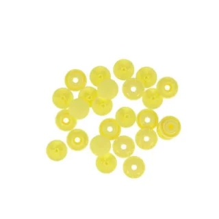 Boutons pression sans pince Bohin – Ø 9 mm – Plastique Oeko-Tex – 8 pièces – Couleur au choix Bohin : épingles, aiguilles et acc