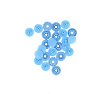 Boutons pression sans pince Bohin – Ø 9 mm – Plastique Oeko-Tex – 8 pièces – Couleur au choix Bohin : épingles, aiguilles et acc