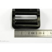 Boucles de réglage en plastique pour sangle - Noir - 32mm - Lot de 2 - 2