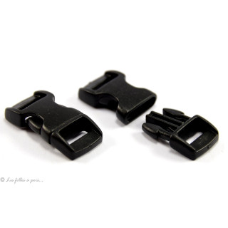Fermetures rapides en plastique - 10mm - Lot de 2 Autres marques - Tissus et mercerie - 1