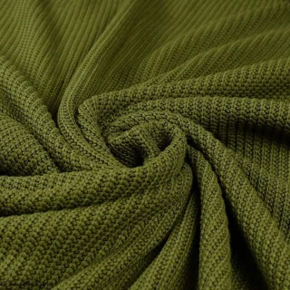 Coupon de tissu maille pull mila - Kaki - 120cm - Oeko-Tex Tissus et mercerie créative – Nos sélections sans marque - 22