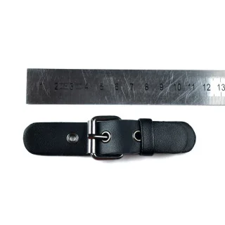 Fermoir bride à coudre simili cuir - Boucle métal - 11,5 cm Tissus et mercerie créative – Nos sélections sans marque - 3