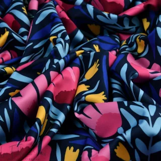Lycra maillot de bain "Fleurs Rebelles" – Collection Frida – Les Filles à Pois – Design Les Filles à Pois - Design : motifs auda