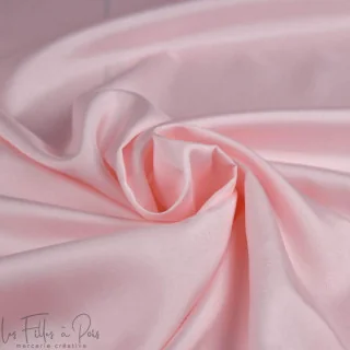 Coupon de tissu doublure Venezia - Bleu pétrole - 100cm Tissus et mercerie créative – Nos sélections sans marque - 38