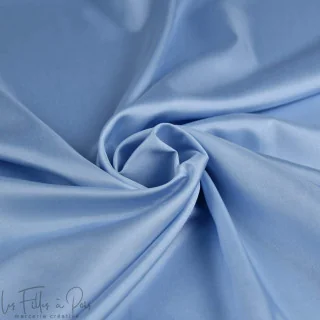 Coupon de tissu doublure Venezia - Bleu pétrole - 100cm Tissus et mercerie créative – Nos sélections sans marque - 53