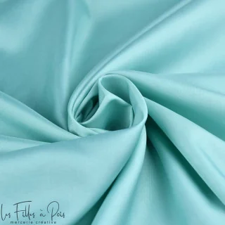 Coupon de tissu doublure Venezia - Bleu pétrole - 100cm Tissus et mercerie créative – Nos sélections sans marque - 125