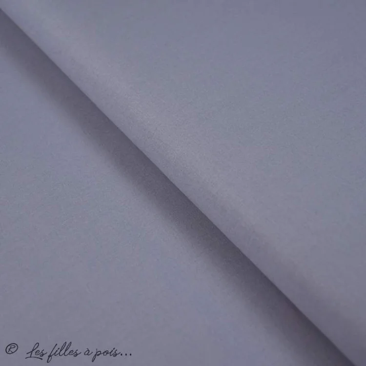 Coupon de tissu popeline de coton uni - Gris - 590cm Tissus et mercerie créative – Nos sélections sans marque - 41