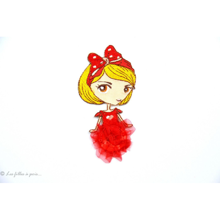 Jupon rouge fille top