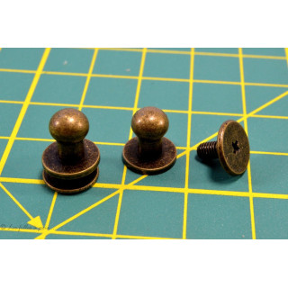 Plots à visser - Bronze antique - Lot de 4  - 1