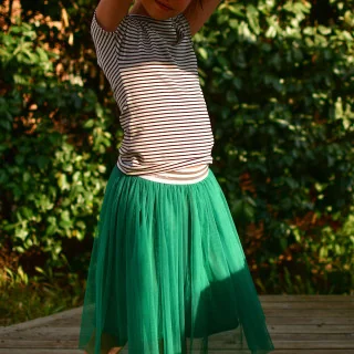 Coupon de tulle souple - Vieux vert - 60cm Tissus et mercerie créative – Nos sélections sans marque - 145