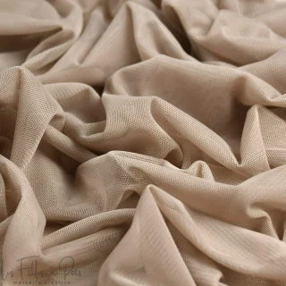 Coupon de tulle souple - Taupe - 300cm Tissus et mercerie créative – Nos sélections sans marque - 167