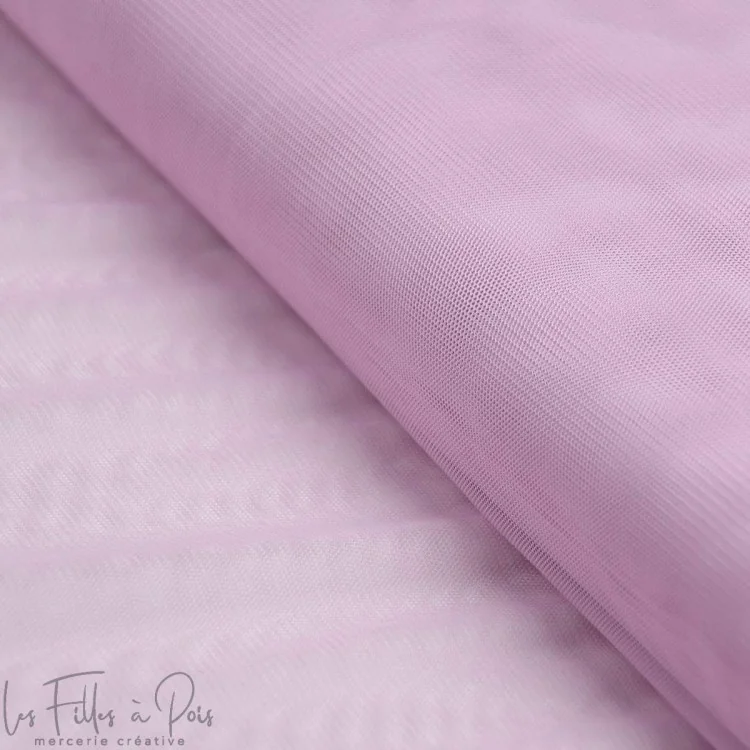 Coupon de tulle souple - Rose - 170cm Tissus et mercerie créative – Nos sélections sans marque - 124
