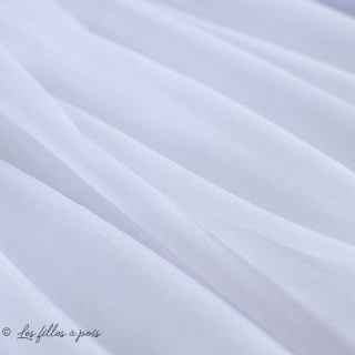 Coupon de tulle souple uni - Blanc - 17M Autres marques - Tissus et mercerie - 44