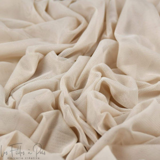 Coupon de tulle souple uni - Blanc - 17M Autres marques - Tissus et mercerie - 121